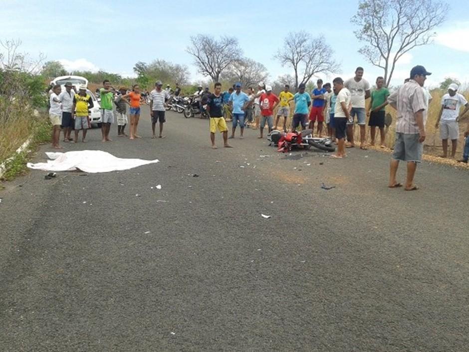 Santarrosense morre em grave acidente na rodovia PI 217