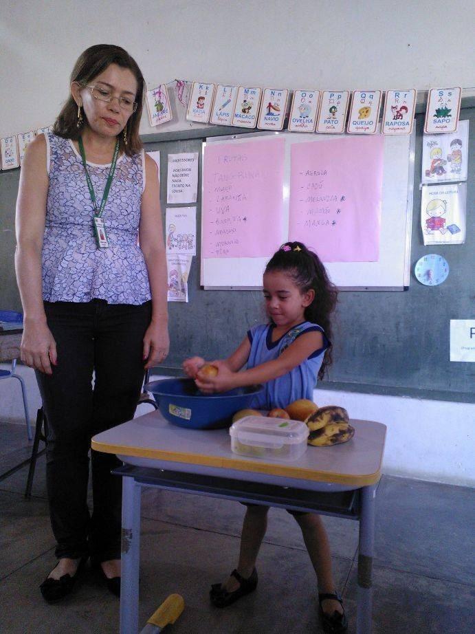 Nutricionista do NASF realiza atividade com alunos da escola pública Jardim de Infância Nossa Sra de Fátima - Imagem 22