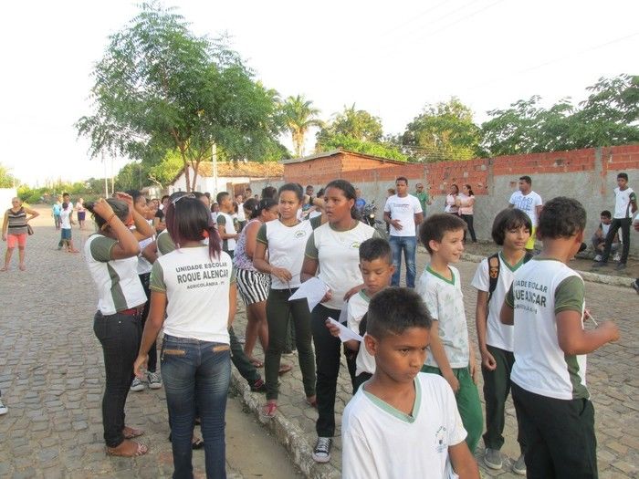 II Caminhada Contra as Drogas da Escola Roque Alencar em Agricolândia  - Imagem 18