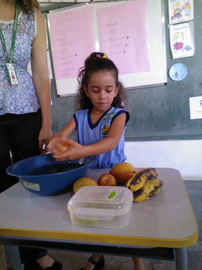 Nutricionista do NASF realiza atividade com alunos da escola pública Jardim de Infância Nossa Sra de Fátima - Imagem 11