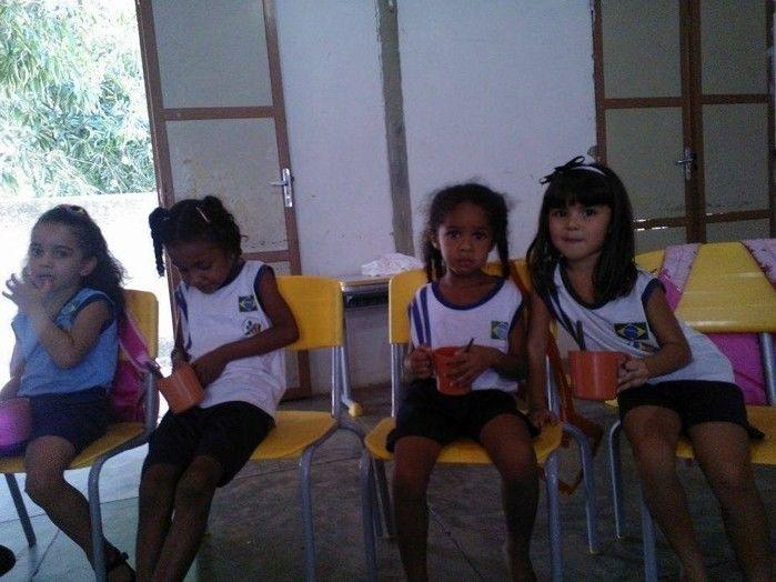 Nutricionista do NASF realiza atividade com alunos da escola pública Jardim de Infância Nossa Sra de Fátima - Imagem 3