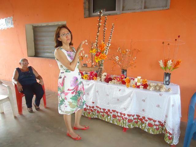 Encerramento do Curso de Flores e Arranjos na Palha do Milho - Imagem 18