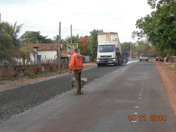 Recomeça a obra de asfaltamento da PI 331 na cidade de Boa Hora - Imagem 7