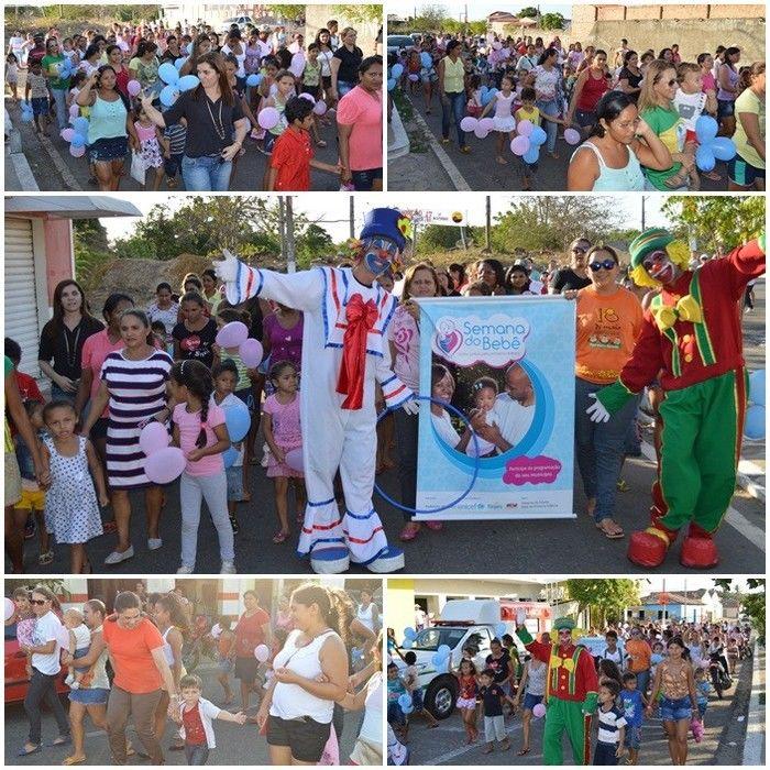 Semana do Bebê encerra com caminhada em Buriti dos Lopes - Imagem 1