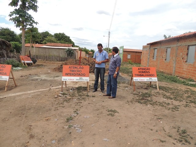 Prefeito Jonas Moura visita canteiro de obras - Imagem 12