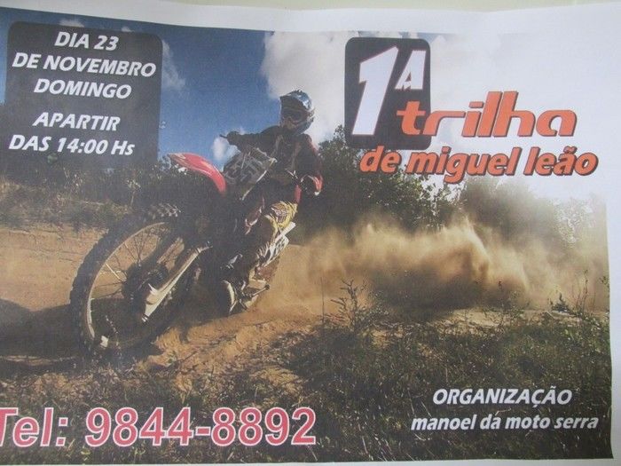 Dia 23 em Miguel Leão tem a 1ª Trilha de Miguel Leão com muitas aventuras e Corredores Treinados - Imagem 1