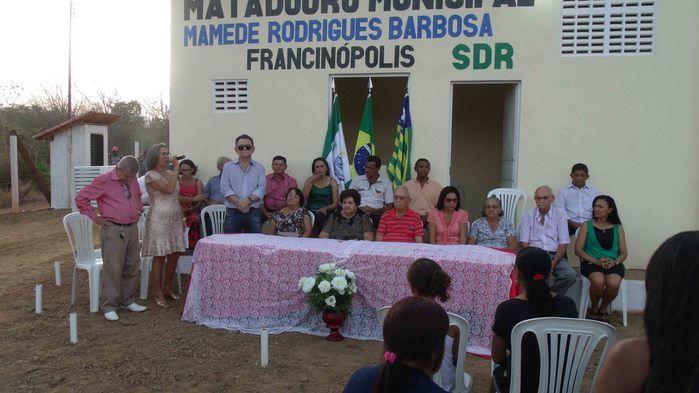 A Prefeita Socorro Bandeira entrega as instalações do novo Matadouro Público de Francinópolis - Imagem 55