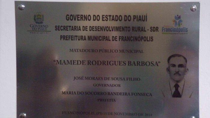 A Prefeita Socorro Bandeira entrega as instalações do novo Matadouro Público de Francinópolis - Imagem 79