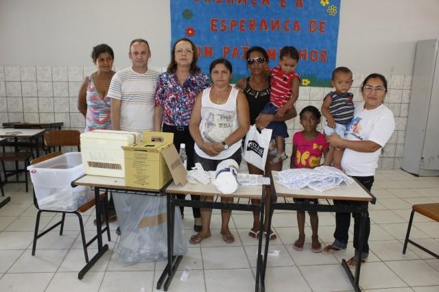 Crianças são vacinadas contra poliomielite e sarampo no município de Miguel Alves  - Imagem 5