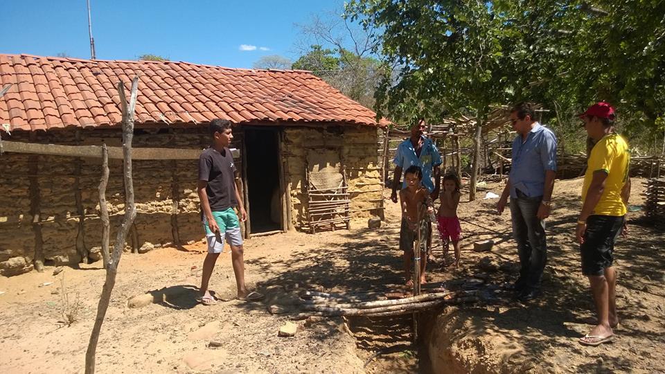 Comunidades Batista e Olho D'água Grande II receberam água encanada esperada desde a fundação das comunidades.