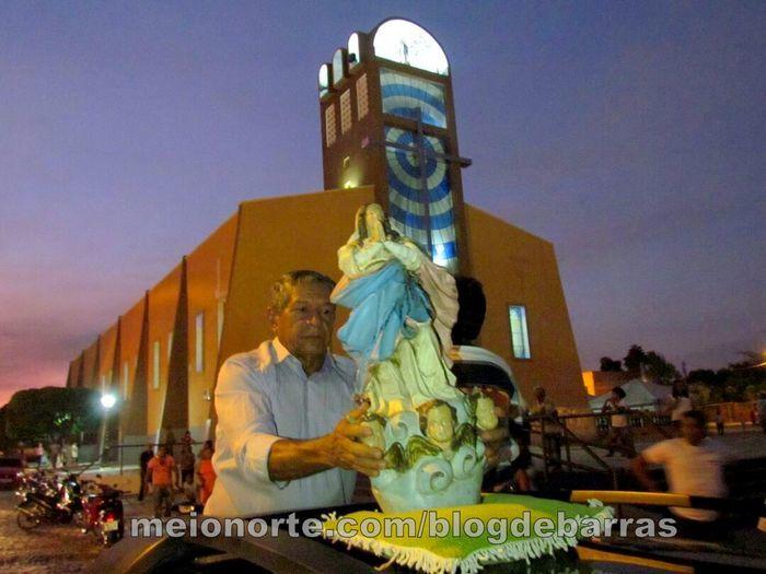 Fiéis acompanham chegada da imagem de Nossa Senhora da Conceição - Imagem 11