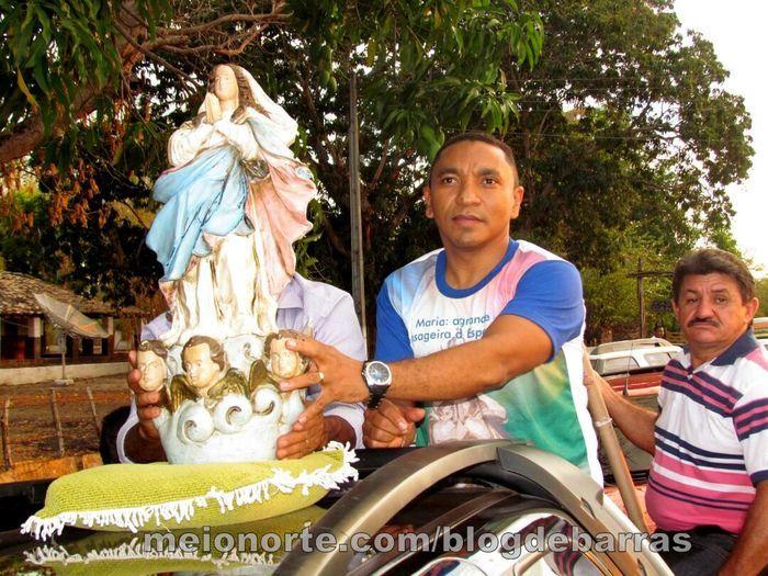 Fiéis acompanham chegada da imagem de Nossa Senhora da Conceição - Imagem 27
