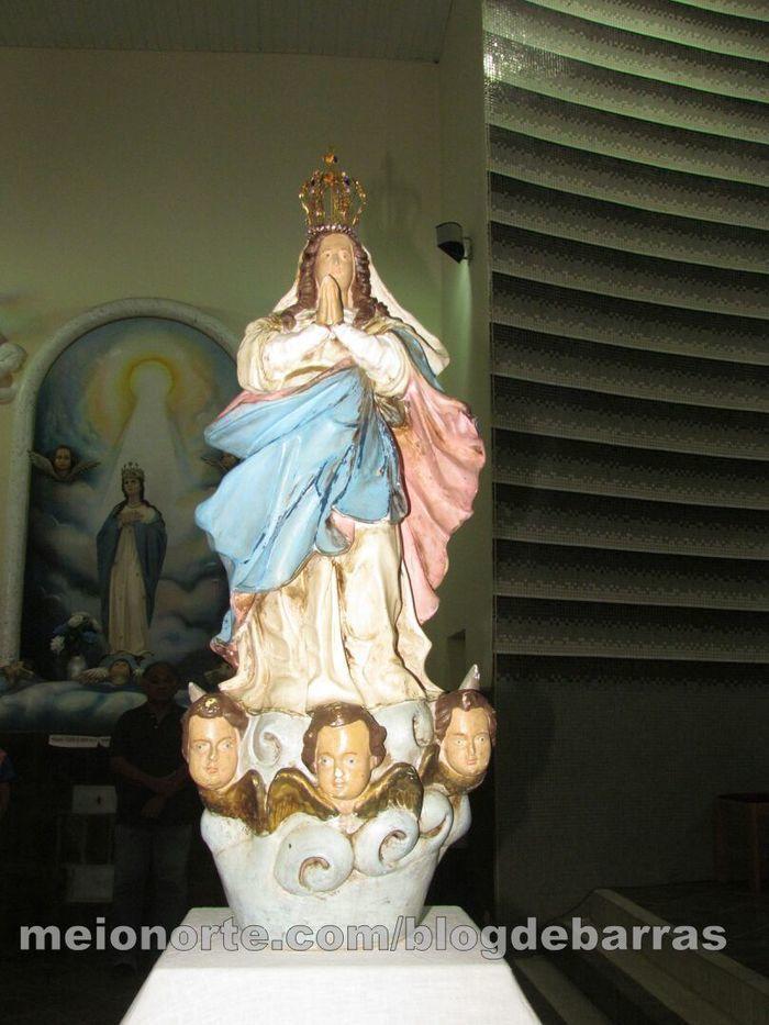 Fiéis acompanham chegada da imagem de Nossa Senhora da Conceição - Imagem 17