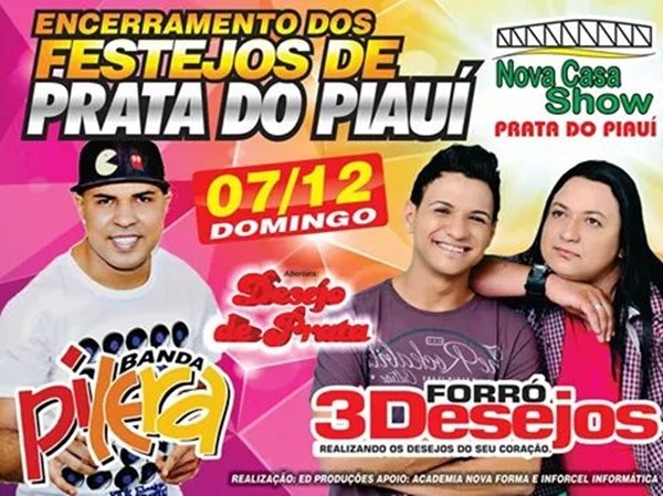 Calendário dos Festejos de Prata do Piauí - Imagem 3