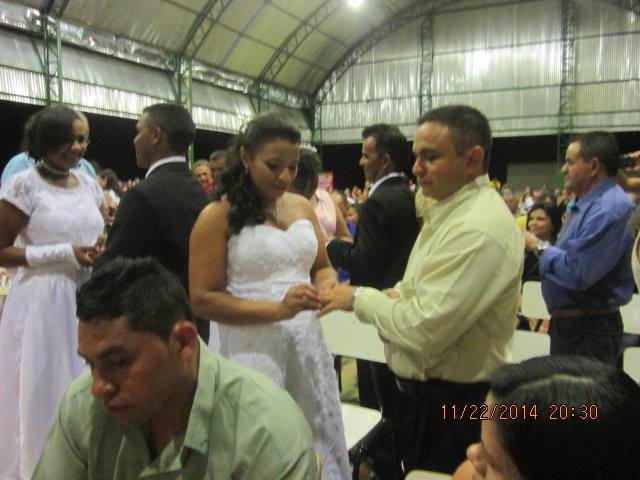 1º casamento coletivo na area Pastoral de Nossa Senhora do carmo. - Imagem 5