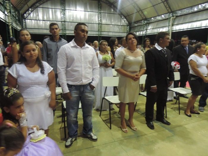 1º casamento coletivo na area Pastoral de Nossa Senhora do carmo. - Imagem 20