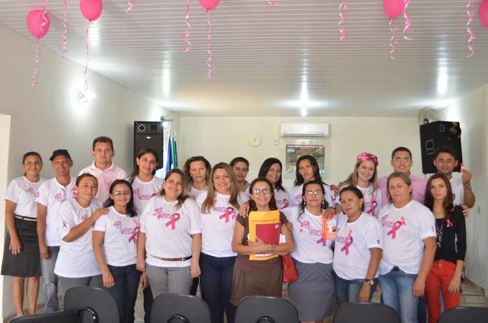 Secreteraria de Saúde fecha o mês de outubro com a comemoração do “Outubro Rosa” - Imagem 1