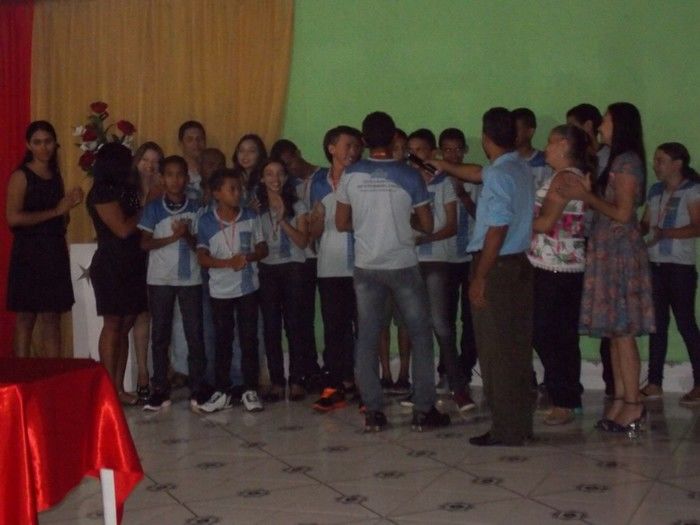 Solenidade de entrega de medalhas aos alunos contemplados OBA - Imagem 92