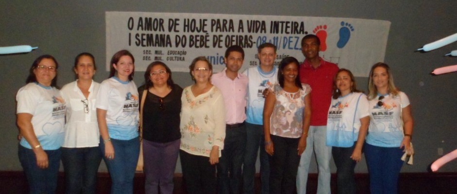 I Semana do Bebê é aberta em solenidade no Cine Teatro Oeiras