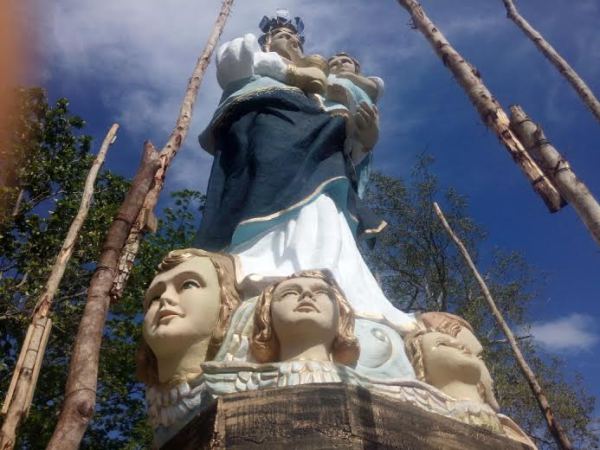 Imagem da Padroeira Virgem dos Remédios no Morro da Santa! - Imagem 1