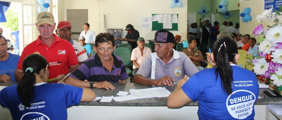 Secretaria de Saúde realizou Dia de Saúde do Homem em São João do Arraial