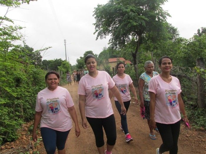 Equipe de Saúde de Pitombeira Faz sua 2ª Caminhada da 3ª Idade no Bairro Baixa - Imagem 51