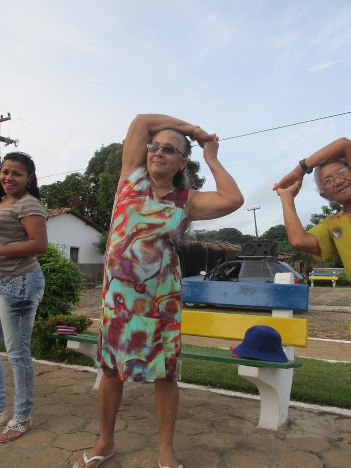 Equipe de Saúde de Pitombeira Faz sua 2ª Caminhada da 3ª Idade no Bairro Baixa - Imagem 21