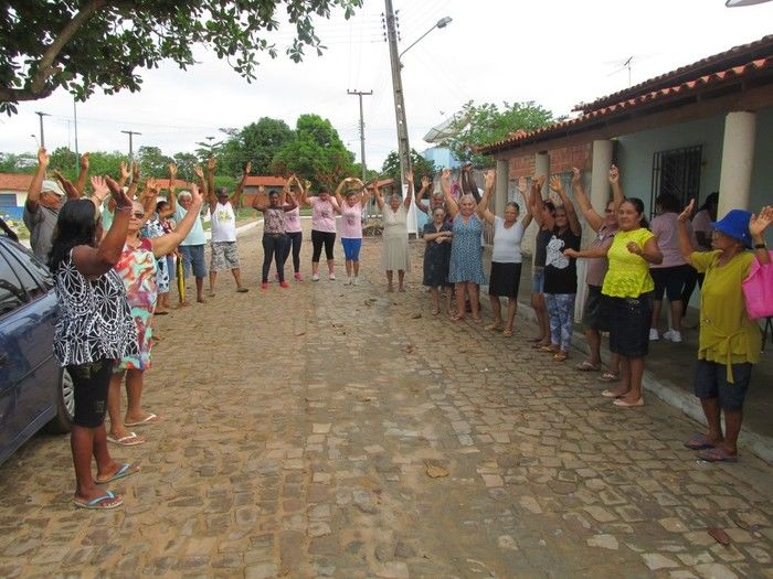 Equipe de Saúde de Pitombeira Faz sua 2ª Caminhada da 3ª Idade no Bairro Baixa - Imagem 73