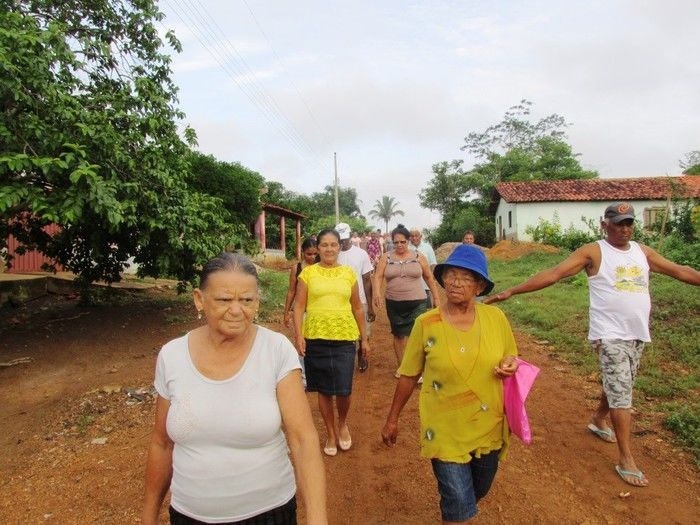 Equipe de Saúde de Pitombeira Faz sua 2ª Caminhada da 3ª Idade no Bairro Baixa - Imagem 39