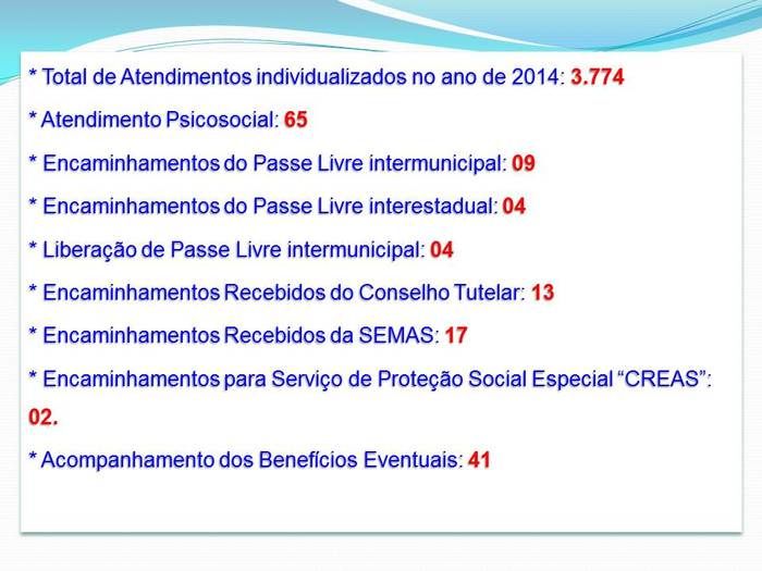 Conselho Municipal de Assistência Social Apresentou Os Números de 2014 - Imagem 77