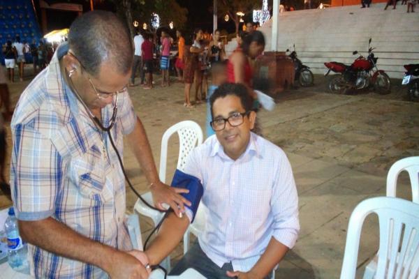 Secretaria de Saúde não para:  Mais um dia de Promoção e Prevenção à Saúde em pleno Festejo - Imagem 4