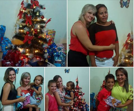 Veja como foi a noite natalina das famílias barrenses - Imagem 1