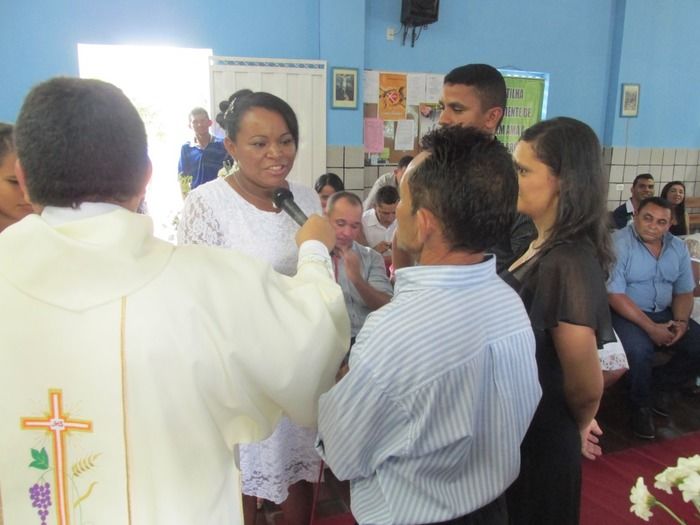 13 casais disseram Sim na parôquia diaconia Territorial Nossa Senhora de Fátima em Agricolândia   - Imagem 62