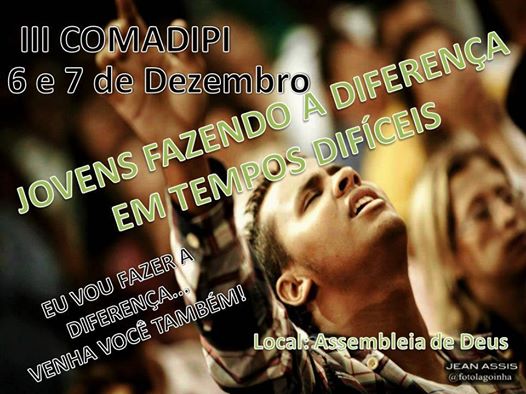 Jovens da Igreja Assembléia de Deus Realizaram a III COMADIPI - Imagem 2