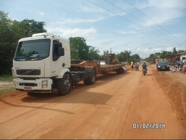 Chega primeiras maquinas que iniciarão a obra de asfaltamento da PI 331  - Imagem 22