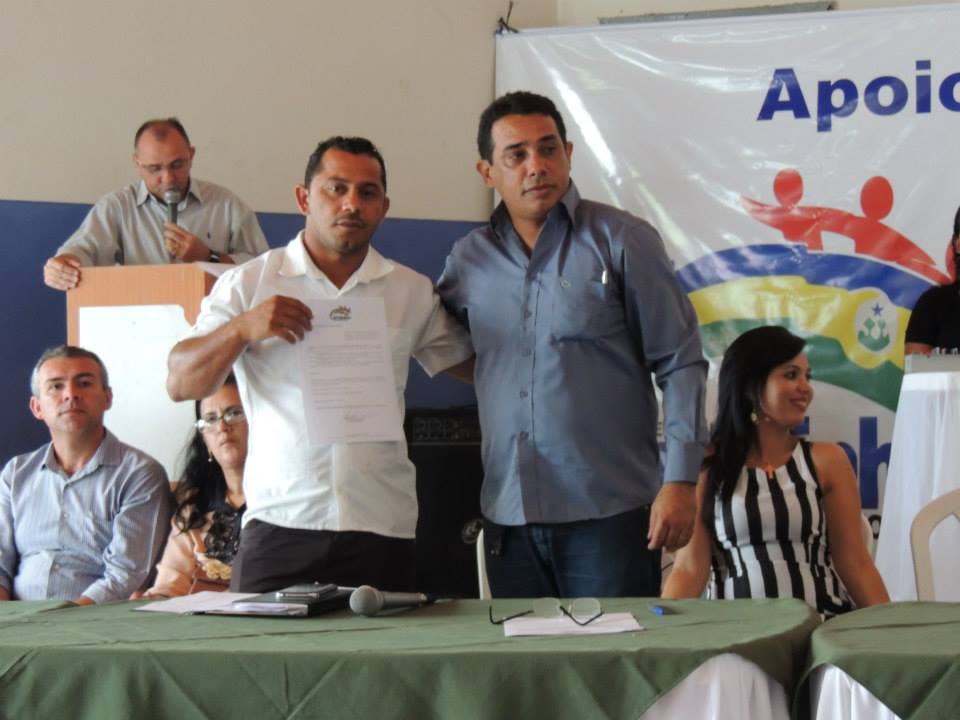 Posse dos novos secretario municipais de Curralinhos.