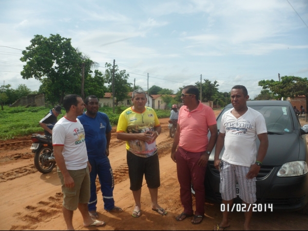 Chega primeiras maquinas que iniciarão a obra de asfaltamento da PI 331  - Imagem 2