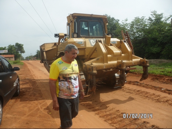 Chega primeiras maquinas que iniciarão a obra de asfaltamento da PI 331  - Imagem 13