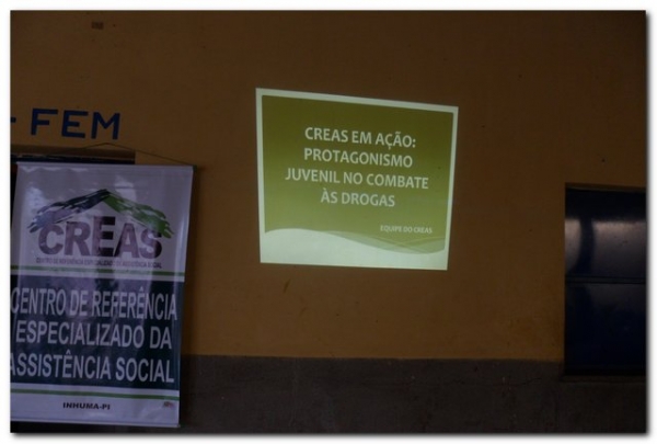 CREAS desenvolve Projeto CREAS : Protagonismo Juvenil Combate as Drogas na Unidade Escolar Manoel F. B. de Macedo - Imagem 12