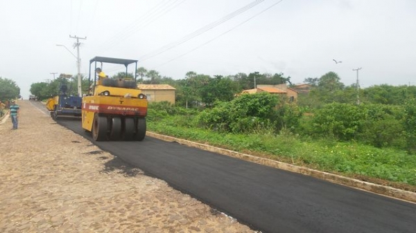 Obras de pavimentação asfáltica são iniciadas na cidade de São José do Divino-PI - Imagem 4