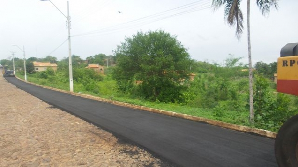 Obras de pavimentação asfáltica são iniciadas na cidade de São José do Divino-PI - Imagem 1