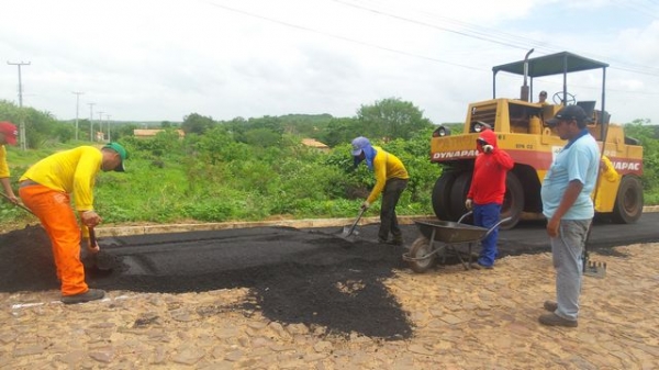 Obras de pavimentação asfáltica são iniciadas na cidade de São José do Divino-PI - Imagem 10