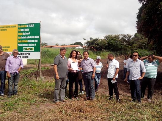 Prefeito Jonas Moura assina ordem de serviço para construção de Academia da Saúde - Imagem 1