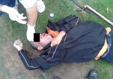 Homem é assassinado com requintes de crueldade em Baixa Grande do Ribeiro, fotos