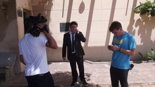 Repórter do CQC é agredido em Esperantina Piauí