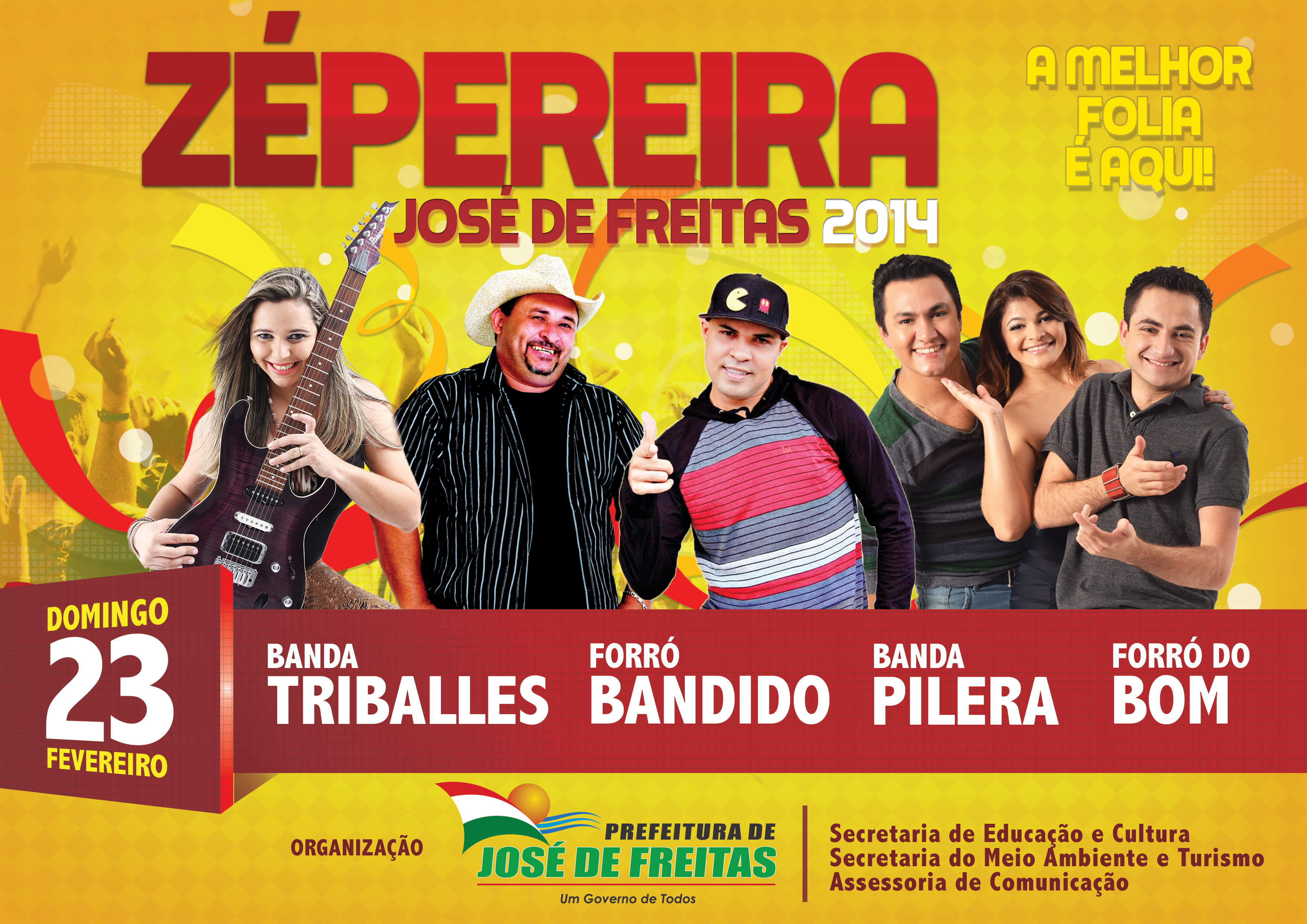 Tradicional Zé Pereira de José de Freitas inicia neste fim de semana