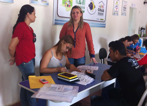 Curso de Mecânico de Motocicletas foi bastante concorrido no dia da inscrição