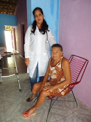 Dra.Liceidys Romero completamente adaptada na cidade de Ipiranga