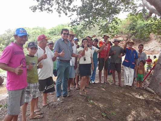 Realizando Sonhos: Prefeito Tonho Veríssimo acompanha conclusão da reforma do açude da Sapucaia