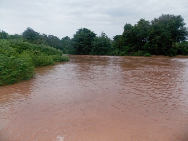 Jovens se arriscam ao tomar banho nas enchentes de riachos em Canavieira - Imagem 2